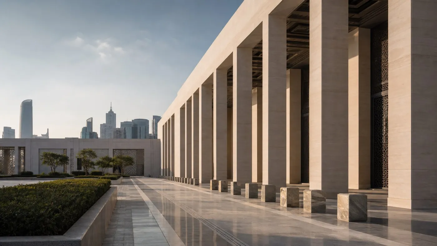 UAE legal services building in Abu Dhabi